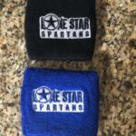 Lone Star Spartans Embroidered Wristbands