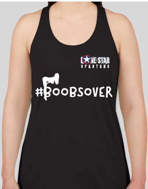 #Boobsover Women's Racerback tank top